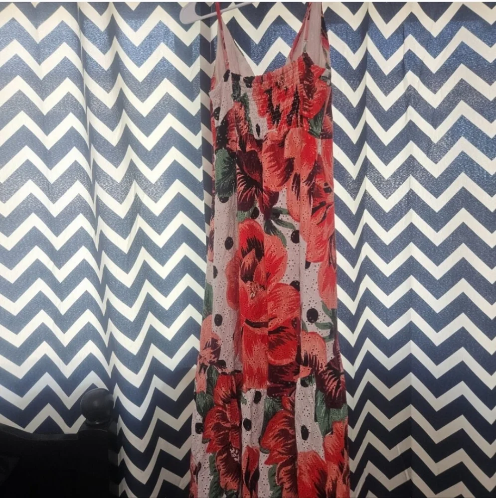 FARM Rio Floral Eyelet Maxi Dress - Picture 4 of 4